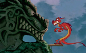 Mushu Mulan 1998 animatedfilmreviews.filminspector.com
