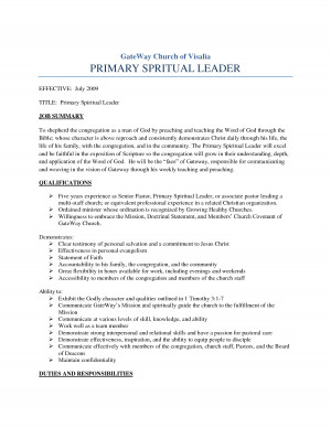 What Is A Pastor Examining The Biblical Job Description