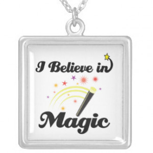 believe in magic necklaces