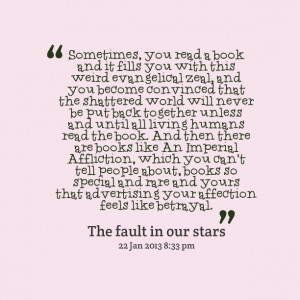 Quotes Picture: sometimes, you read a book and it fills you with this ...
