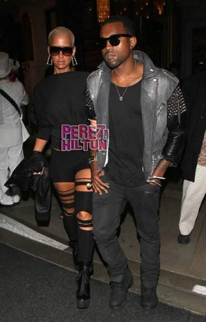 Kanye West et Amber Rose au Ciné !