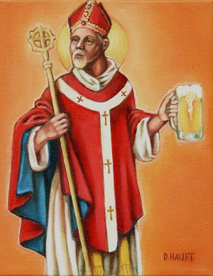 saint arnold patron saint of brewers saint arnold a bishop born in 580 ...