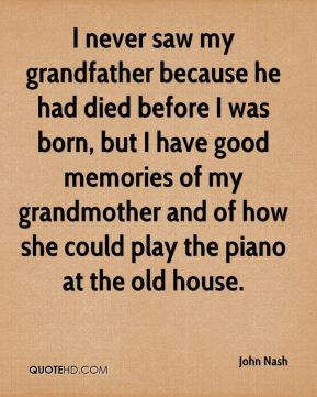 Grandfather Death Quotes