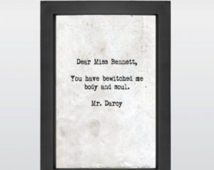 Mr Darcy, Miss Bennett, Pride and P rejudice, Mr Darcy Quotes, Book ...