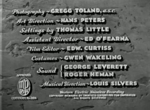 Howard Hawks - The Road to Glory (1936)