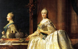 ... Catherine the Great brought intellectual life to Russia Photo: Alamy