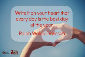 Write it on your heart. #GoRed