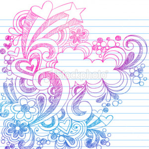 stock-illustration-10506830-hand-drawn-notebook-doodles-on-lined-paper