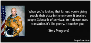 When you're looking that far out, you're giving people their place in ...
