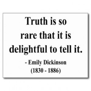 Emily Dickinson Quote 7a Post Card