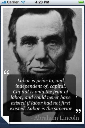 President abraham lincoln quotes