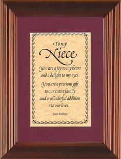 Aunt Quotes To Her Niece | to saypoem nieces twin nieces wedding ...