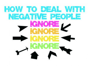 How to Deal with Negative People