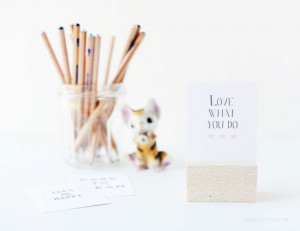10 DIY: Cute Quote Block