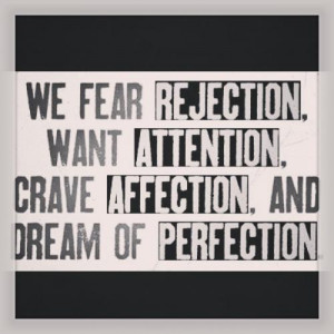 Imperfection is what makes us all beautiful.