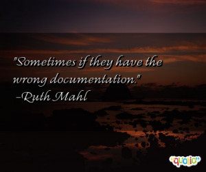 Documentation Quotes