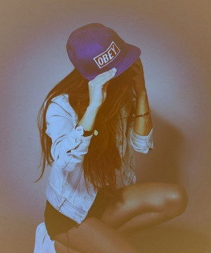 cap, cute, fashion, girl, heart?, love it, obey, pretty, style