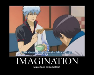 ... , Gin Tama, Sakata Gintoki, Shimura Shinpachi, Bowl, Rice, Subtitled