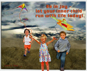 Let’s go fly a kite! Art from the Heart by Laurel Rund