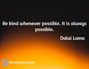 Motivational Quotes - Dalai Lama