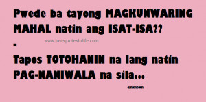 Tagalog inspiring and kilig love quotes