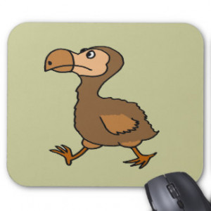 XX- Hilarious Dodo Bird Design Mousepad