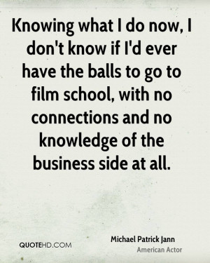 Michael Patrick Jann Quotes