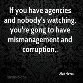 Mismanagement Quotes