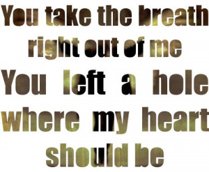 Breaking Benjamin song lyrics. Someone set a post-possessed Seph's ...