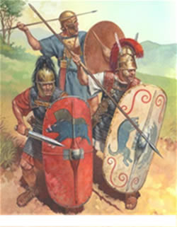 Meester Henk!! Waaruit bestond het Romeinse leger?