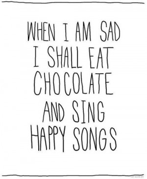 ... dancing to happy songs and eating kisses... IT MAKES ME SOOOOO HAPPY