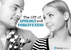 The art of apology and forgiveness