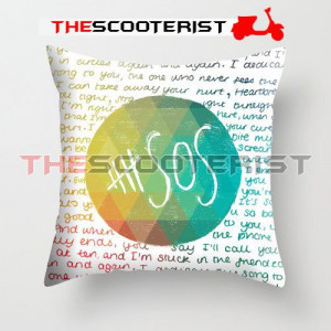 Colorful 5SOS Quote Design - Pillow Cover 18