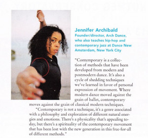 ... ft. Jennifer Archibald | www.jenniferarchibald.com #dance #quote