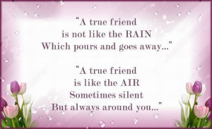 True friend quotes to define best friend and what is a true friend.