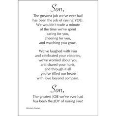and son quotes to my son sayings and poems more 600600 mothers to sons ...