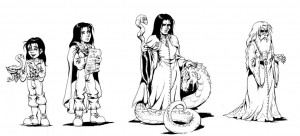 Salazar Slytherin, from young to old by SalazarSlytherin34