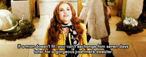... for a gorgeous cashmere sweater - Confessions of a Shopaholic (2009