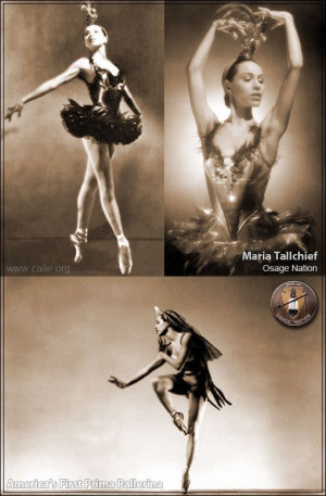 ... and grace of Maria Tallchief.