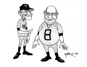 Yogi vs Casey Quote War: Top That by Stan Silliman humor sports comedy ...