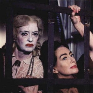 Above: the real Bette Davis in full costume during the film.