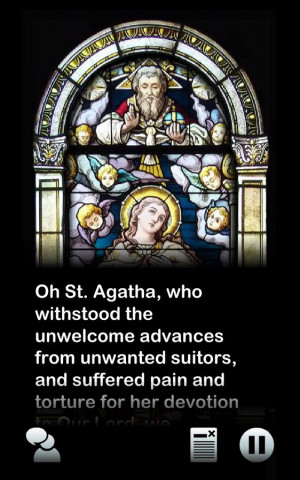 description saint agatha patron saint of breast cancer requires free
