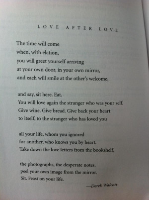 Love After Love - Derek Walcott