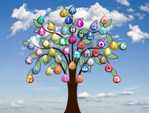 Tree, Apps, Structure, Networks, Internet, Network