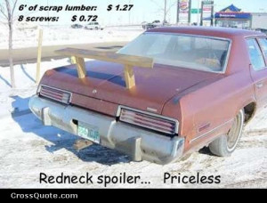Redneck car repair pictures from around the information super highway