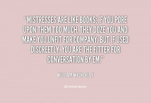Quotes About Mistresses