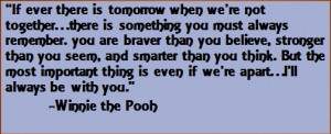 Winnie the Pooh quote
