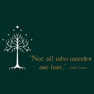 TShirtGifter presents: Not All Who Wander Are Lost