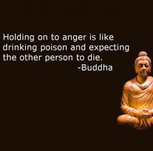 Let go of anger