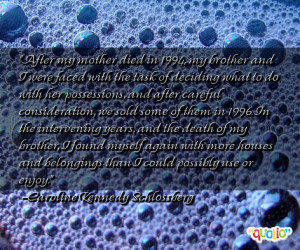 death of my brother quotes